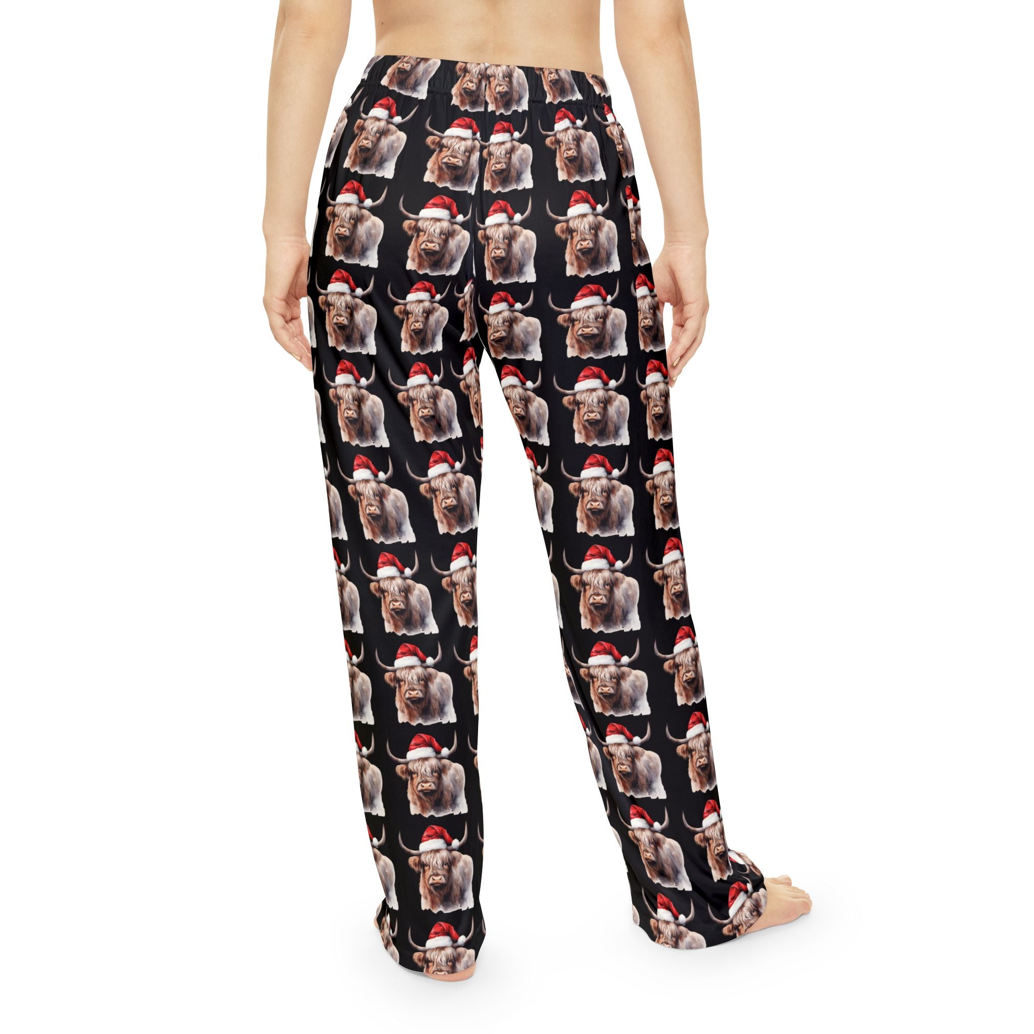 Christmas Bull Pajama Pants