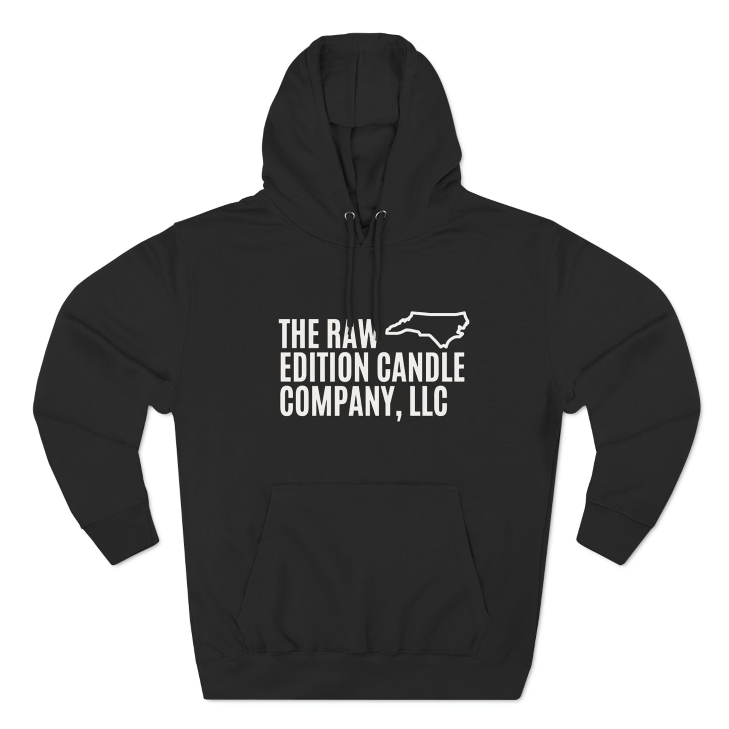 The Raw Edition Candle Co. -Classic Black Hoodie