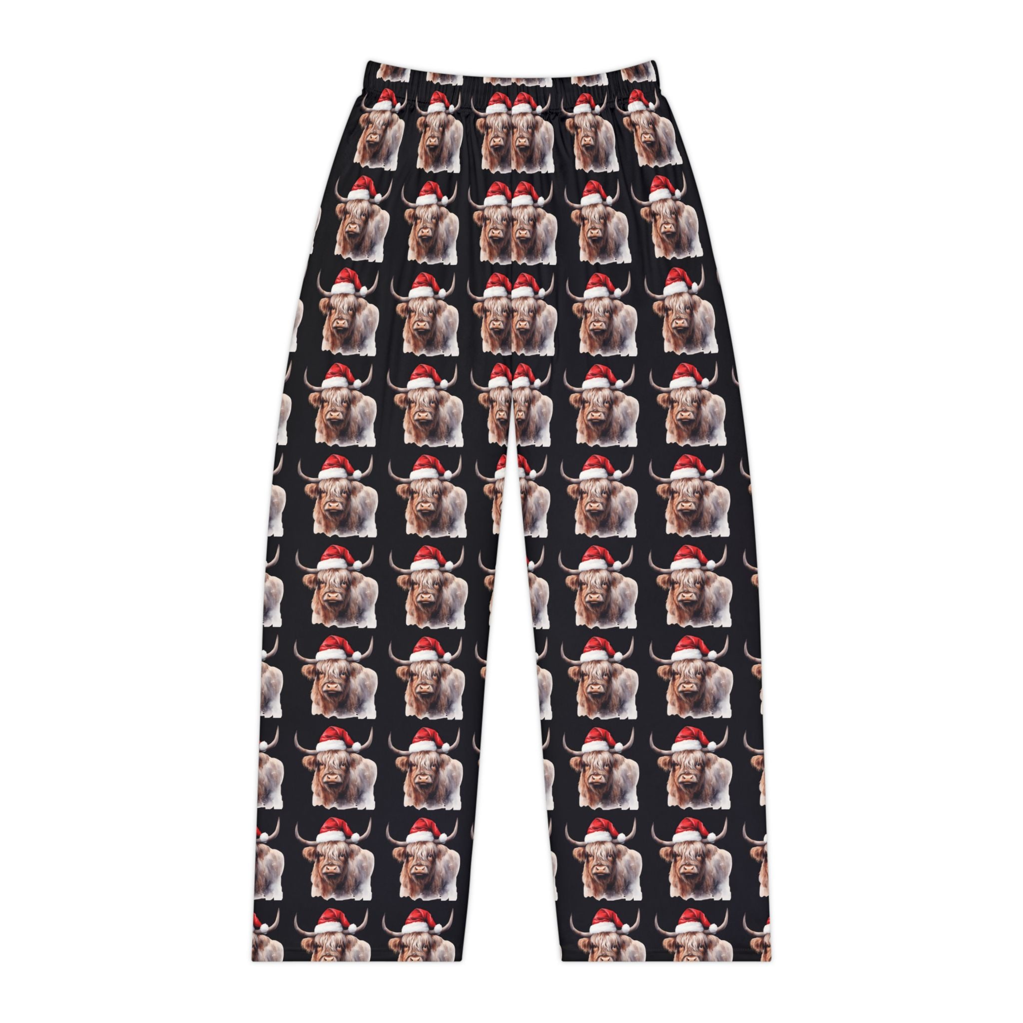 Christmas Bull Pajama Pants