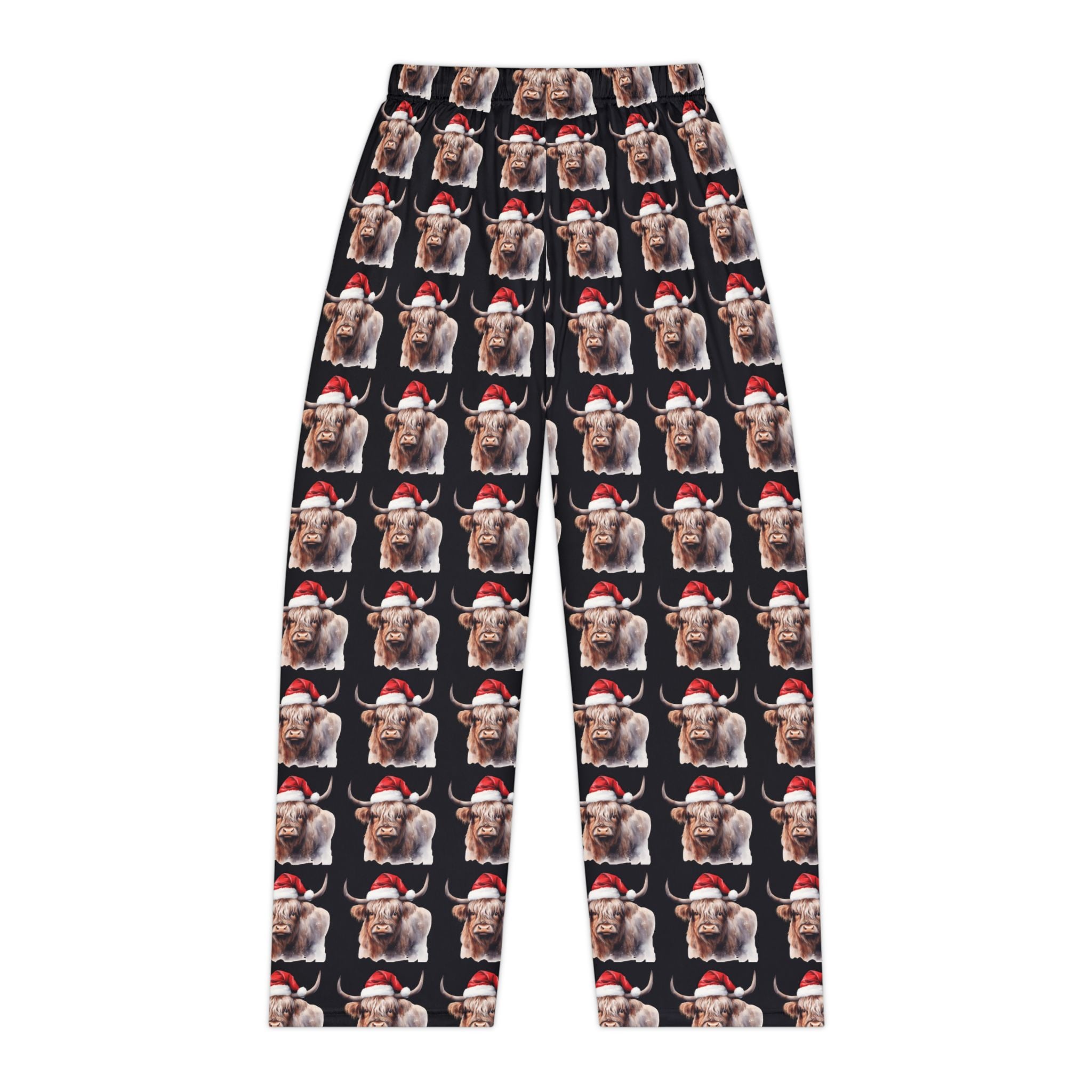 Christmas Bull Pajama Pants
