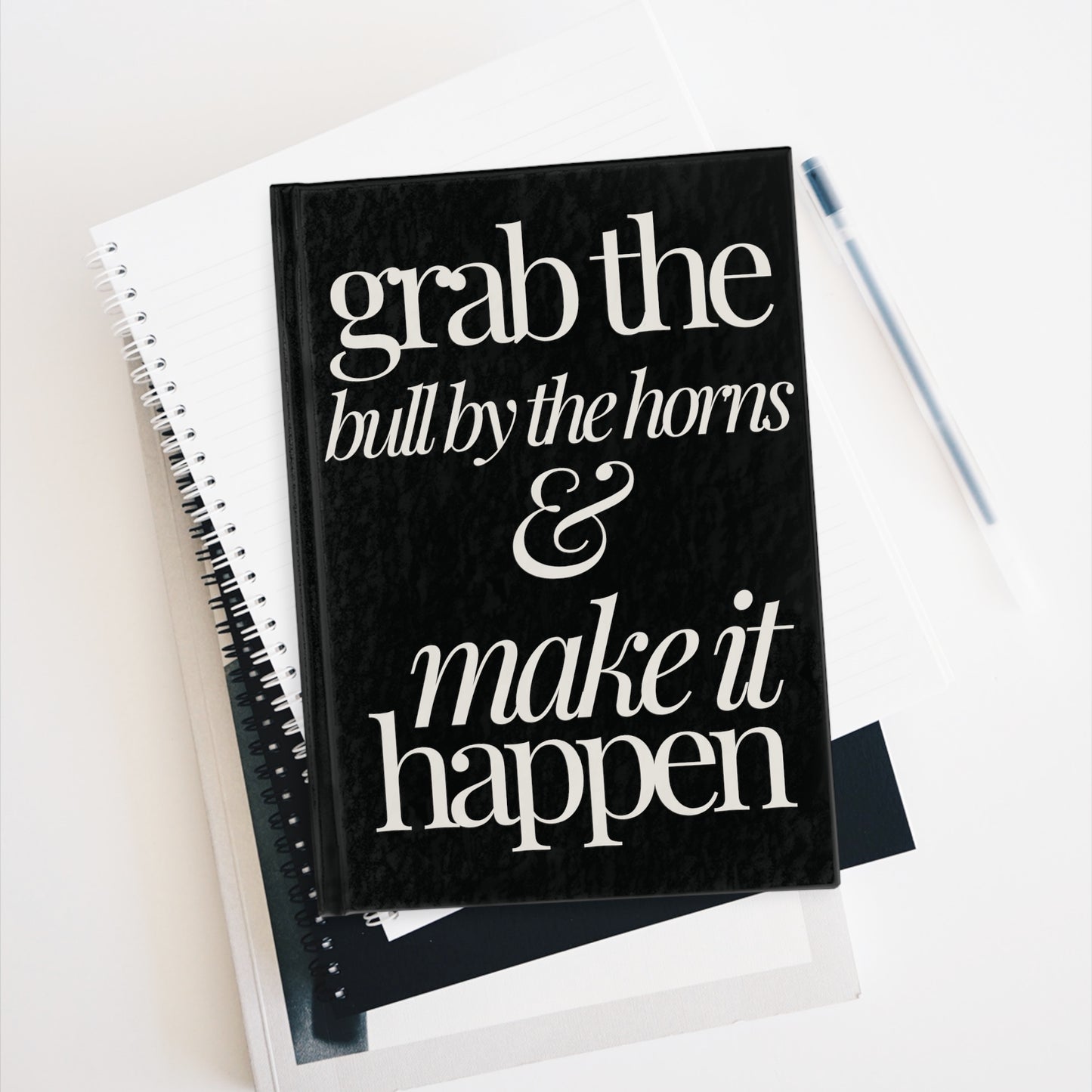 Grab the Bull by the Horns & Make it Happen Journal