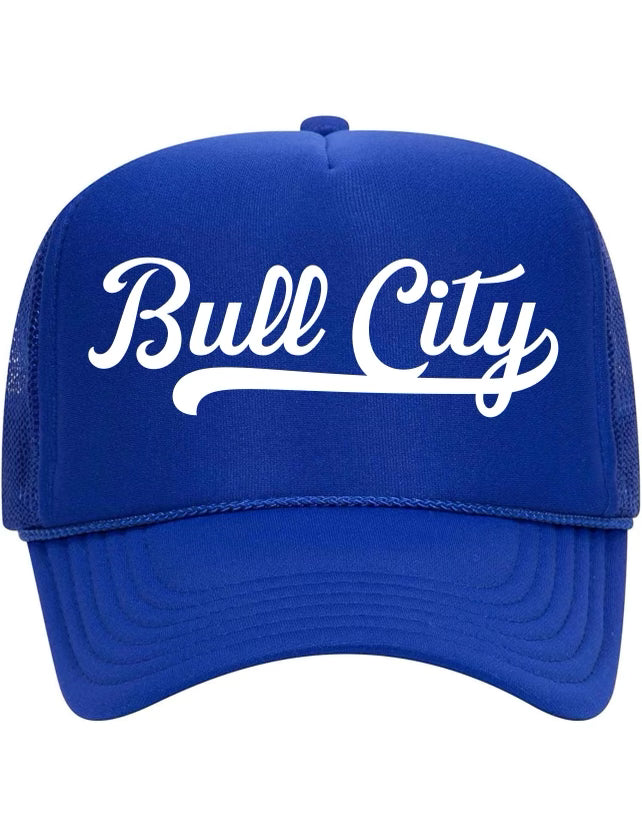 Bull City Trucker -BLUE