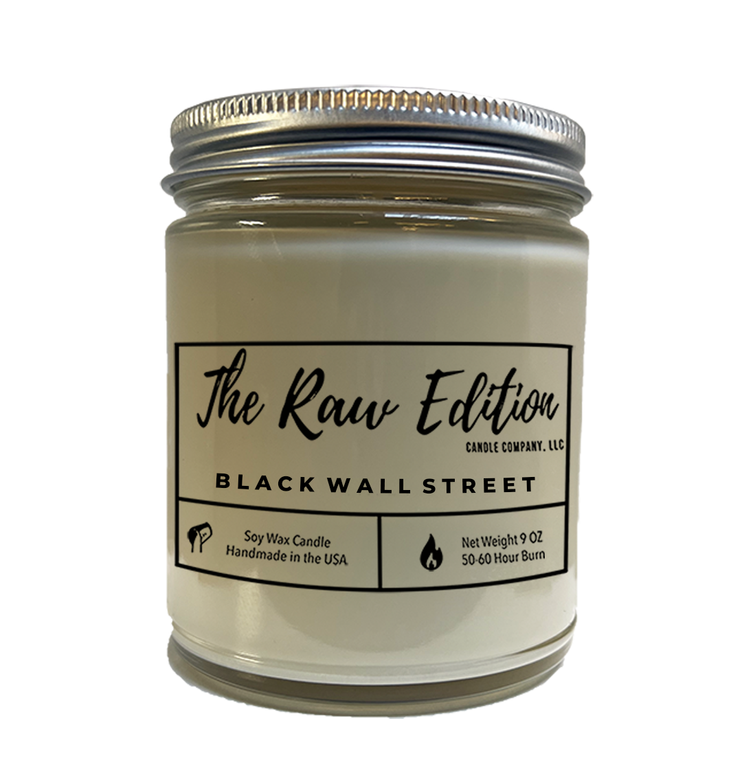 Black Wall Street Candle